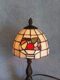 stained glass lamp accent lamp fruit