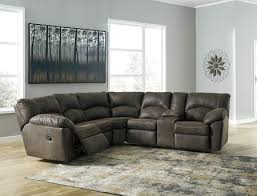 Ample seating room makes the comfort possibilities endless. Ashley Tambo Collection 27802 48 49 2 Piece Right Facing Sectional Sofa With Left Facing Reclining Loveseat Right Facing Reclining Loveseat In Canyon Discount Bandit