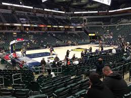 Bankers Life Fieldhouse Section 7 Home Of Indiana Pacers