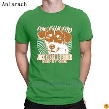 Jack Russell Terrier T Shirts Top Quality Summer Websites Funny Tshirt For Men Crew Neck Pop Top Tee Family Printed Movie T Shirts Men Shirt From