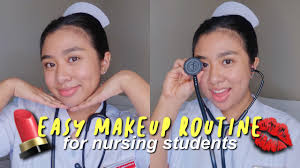 easy makeup routine for nursing