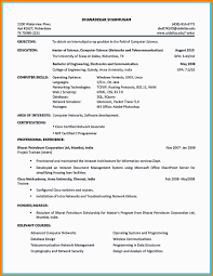 College Student Resume Resumes Summer Job Objective Examples