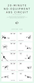 20 minute no equipment abs circuit