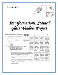 Stained Glass Window Transformations