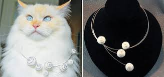 jewelry made of cat hair indeed