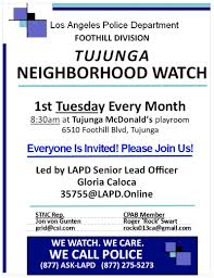 News Sunland Tujunga Neighborhood Council