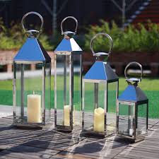 Garden Lantern Windproof Candle Holder