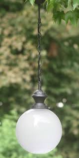 Outdoor Lamp From Italy With Glass Ball
