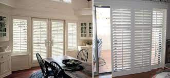use horizontal blinds for patio doors