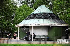 corner hyde park london england