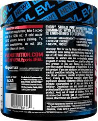 evlution nutrition engn shred pre