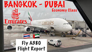 emirates ek375 bangkok to dubai