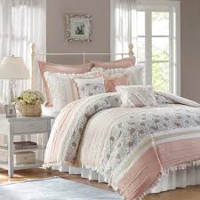9 piece cotton percale comforter set