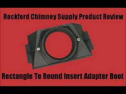 Wood Stove Chimney Adapter Boot