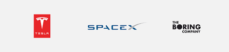 Nasa selected spacex to develop a lunar optimized starship to transport crew between lunar orbit and the surface of. Logos Of Elon Musk S Brands Tesla Spacex And The Boring Company Explained By Arek Dvornechuck Medium