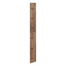 wooden growth chart