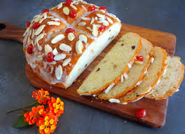 Cover and let stand in a warm place about 30 minutes. Ambrosia German Osterbrot Easter Bread Breadbakers
