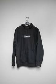 Supreme small box logo hooded sweatshirt hoodie white size xl in hand fast. Supreme Black Box Logo Hoodie Size Large Ebay