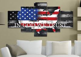 American Flag Patriotic Wall Art Decor