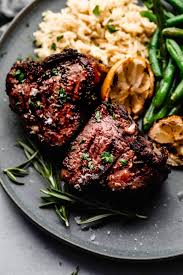 marinated lamb chops with rosemary and