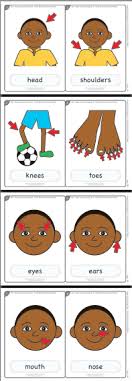 (it's fast) color the clown's face with bbc downloadable worksheets *flashcards head shoulders song flashcards * parts of body domino body parts domino… Pin On G1