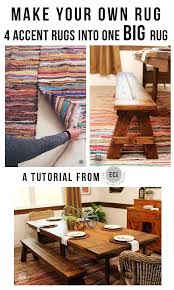 own rug from smaller rugs