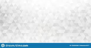 White Gray Diamond Geometric Background Triangle Shapes