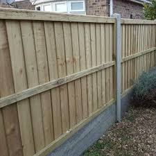Feather Edge Fence Board Panel Heavy
