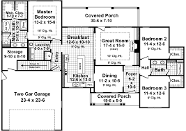 House Plan 59027 Craftsman Style With