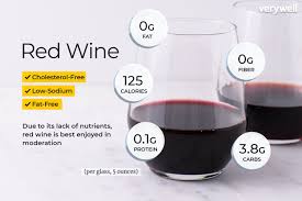 red wine nutrition facts and health
