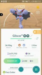 Details About Gliscor Gligar Evolution Trade Pokemon Go