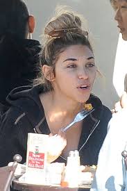 chantel jeffries out for lunch in los