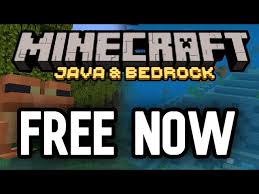 you can get minecraft for free now