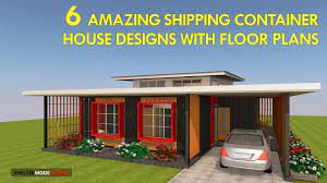 modern shipping container house designs