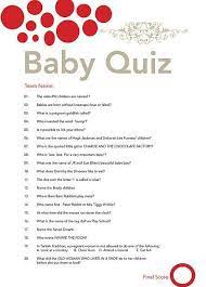 Jul 13, 2021 · the baby trivia questions below cover many topics which will definitely make it into a fun baby shower game. Funny Baby Trivia Questions For A Baby Shower