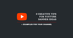 9 Youtube Banner Ideas Examples For Your Channel gambar png