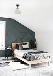 I live is small condo and wanting to do more than one type of wood paneled walls in each room. Diy Wood Trim Accent Wall