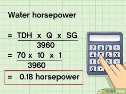 How To Calculate Water Pump Horsepower 14 Steps With Pictures