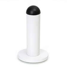 Door Stop 75mm Round Pole Wall Mount In