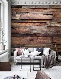 Wooden Planks Removable Wallpaper Wall