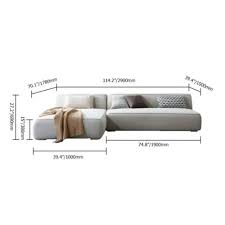 4 seater corner sofa velvet fabric