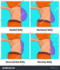 Stomach bulge