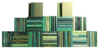 Modern Boxwood Book Wall, Set of 100 - Contemporary - Books - by Booth &  Williams | Houzz gambar png