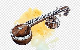 Indian musical instruments are divided into 2 major categories: Music Lesson Veena Svara Music Of India Musical Instruments Classical Music Guitar Accessory Png Pngegg
