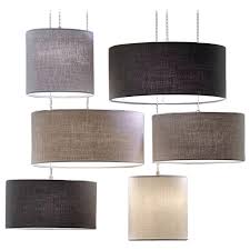Burrasca 6 Light Ceiling Lamps Sets Collection Pendants Linen Nordic Style For Sale At 1stdibs