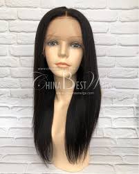 Hws 152 Indian Hair Yaki Straight Natural Hairline Glueless