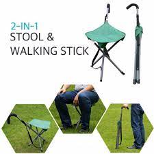 teagan portable stool walking stick