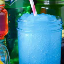 boozy jolly rancher drink with