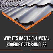 metal roofing over shingles