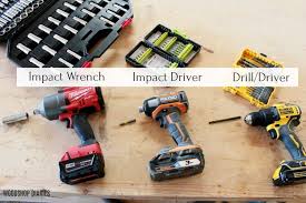 drill driver impact wrench what s